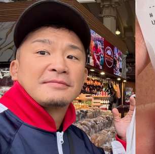 Lutador japonês paga R$ 95 por 2 kiwis no Mercadão de SP e é alertado por internautas: 'Golpe'