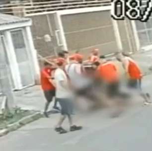 Torcedores do Inter são presos por agressão a gremista antes de Grenal; veja momento do ataque