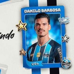 Grêmio anuncia a contratação de Danilo Barbosa, ex-Botafogo