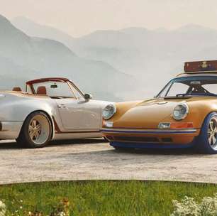 Porsche 911 clássico é recriado em parceria da Louis Vuitton com a Singer