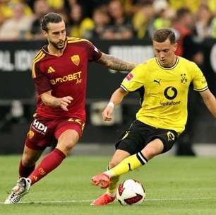 Borussia Dortmund e Roma fecham pré-temporada com empate em amistoso