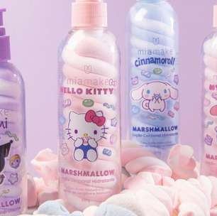 Mia Make e Sanrio lançam loções inspiradas em Hello Kitty e amigos