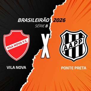 Vila Nova x Ponte Preta: onde assistir, escalações e arbitragem