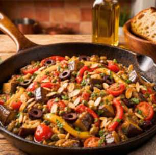 Caponata de berinjela: faça assim e veja a diferença