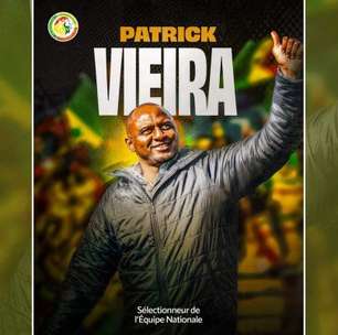 Patrick Vieira é anunciado como novo técnico do Senegal