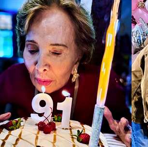 Glória Menezes celebrou 91 anos com a família e ganhou declaração da nora no Dia das Mães; veja