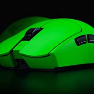 Razer anuncia mouse Viper V4 Pro Esports Green Edition voltado para jogos competitivos