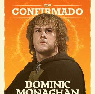 Dominic Monaghan e Elijah Wood juntos na CCXP26 para celebrar 25 anos de LOTR
