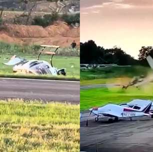 Avião de pequeno porte colide com helicóptero da polícia nos EUA; piloto morre