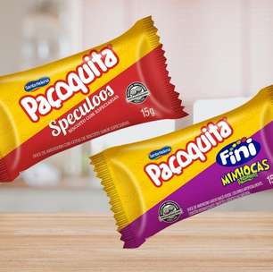 Santa Helena lança Paçoquita com sabores de Minhocas Fini e Speculoos