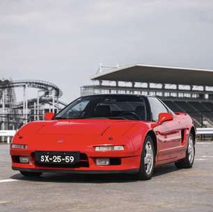 Honda NSX usado por Ayrton Senna vai a leilão por mais de R$ 5 milhões