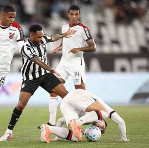 Atuações do Botafogo contra o Paranaense: um time desmoralizado