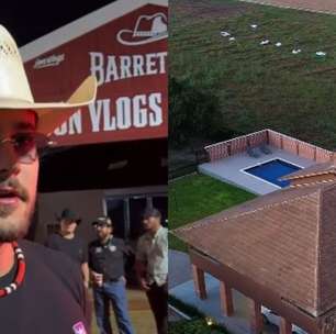 Casa com 500m² e 4 quartos, celeiro de 400m², usina solar de 12kW e nem é uma fazenda: o rancho milionário do suposto affair de Ana Castela, Cesar Rincon; expulso da Festa do Peão de Barretos após confusão tem propriedade de luxo em SC