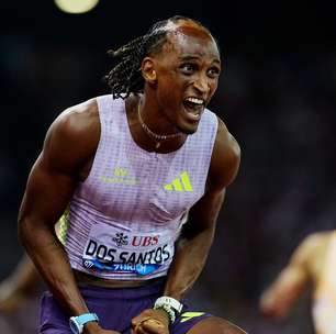 Alison dos Santos bate recorde mundial dos 400m com barreiras em Zurique