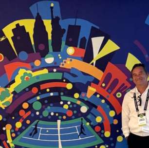 Carlos Omaki e Marina Danzini participam de congresso para treinadores no US Open com grandes nomes do esporte