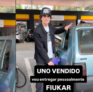 Fiuk vende Uno Mille por R$ 54 mil e promete entrega pessoalmente