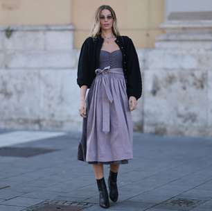Vestidos com botas: aprenda a combinar a dupla para a primavera