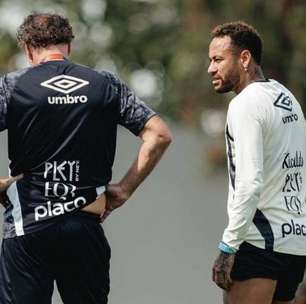 Com Neymar, Santos terá titulares para enfrentar o Palmeiras