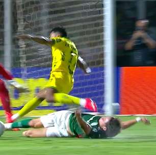 'Chega arrastando a perna': Ouça o áudio do VAR sobre pênalti anulado para o Mirassol contra o Palmeiras