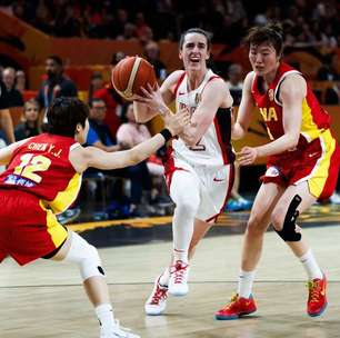 EUA vencem a China por ampla diferença no Mundial de Basquete Feminino