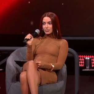 Anitta provoca Belo ao vivo e questiona decisão do cantor em reality: 'Arrasa'