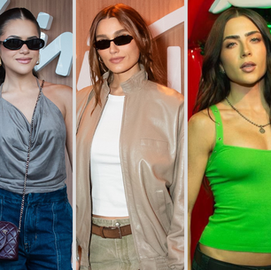 Sasha de bege, Maisa de jeans, Jade Picon de verde: veja 16 looks das famosas no 1ª dia do Rock in Rio 2026