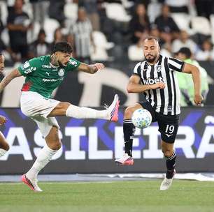 Botafogo e Palmeiras empatam, e Flamengo lidera o Brasileirão