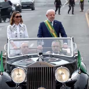 Lula e Janja participam do desfile de 7 de Setembro em Brasília