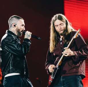 Maroon 5 transforma São Paulo em pista de dança antes do Rock in Rio