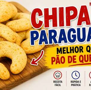 Chipa paraguaia com bastante queijo para você assar quentinha de forma super prática e arrasar