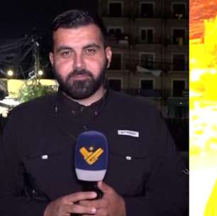 Jornalista é atingido por bombardeio durante transmissão ao vivo no Líbano