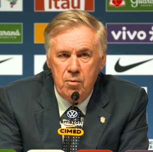 Ancelotti reconhece carência no meio-campo da Seleção: 'É óbvio'