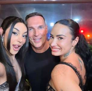 Pabllo Vittar e Demi Lovato se encontram no Rio e ensaiam para possível participação no Rock in Rio