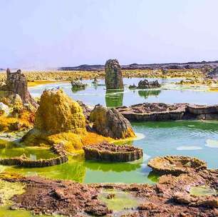 Depressão de Danakil: um dos ambientes mais extremos e inóspitos do planeta