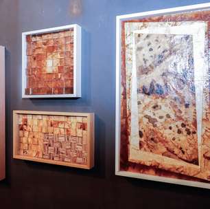 Exposição em Suzano reúne obras produzidas com filtros de café usados