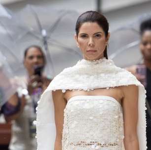 Com 20 anos de carreira, brasileira Swanmy Sampaio retorna às passarelas da semana de moda de New York