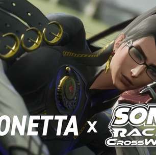 Sonic Racing: CrossWorlds mostra a personagem jogável Bayonetta em novo trailer