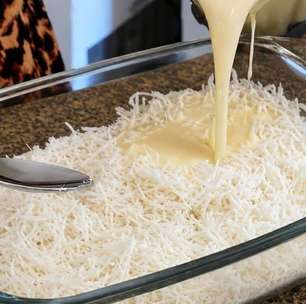 Cocada de forno deliciosa e super cremosa por dentro, com aquela casquinha douradinha por fora