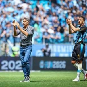 Renato vê empate do Grêmio com o Palmeiras como uma vitória