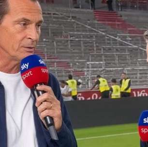 Técnico segura as lágrimas em entrevista ao vivo ao saber da morte de amigo