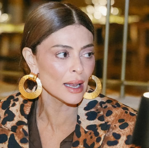 Juliana Paes esbanja estilo com blazer em animal print de R$ 9 mil na África do Sul