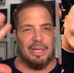 Xingado de 'toupeira', Conrado, marido de Sorvetão, solta o verbo sem dó