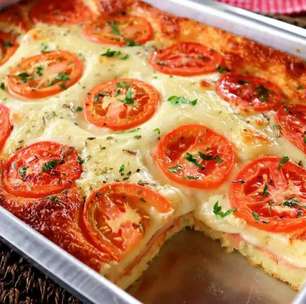 Bauru de forno rápido com massa super fofinha e bastante queijo e presunto, para aquele lanche incrível