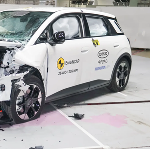GAC Aion UT recebe cinco estrelas no Euro NCAP e alcança 91% em proteção contra colisões