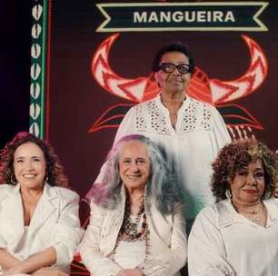 Daniela Mercury, Maria Bethânia, Alcione e Leci gravam samba da Mangueira