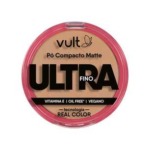 Pó Compacto Matte da Vult lidera vendas e se mantém indispensável