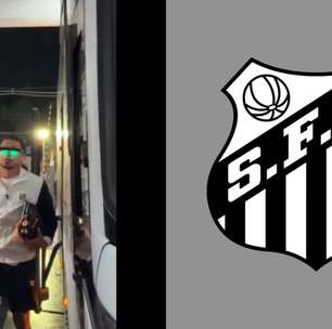 Santos: Rony chama atenção no Morumbis com acessório inusitado
