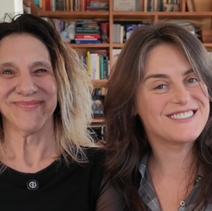 Alessandra Maestrini, a Bozena de 'Toma Lá, Dá Cá', comenta namoro com atriz: 'Admiração mútua'