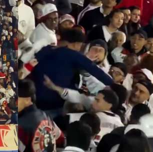 Santista é agredido após ser identificado em meio à torcida do São Paulo durante clássico