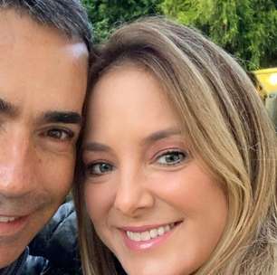 Antes da apuração, Ticiane flagra Tralli saindo de casa: 'Ensaiando'